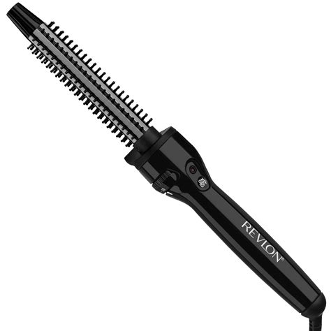 Revlon Perfect Heat Ceramic 3/4" Curling Iron Brush, Black - Walmart.com