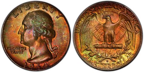 1964-D 25C (Regular Strike) Washington Quarter - PCGS CoinFacts