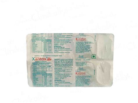 Buy Xantox Glo Tablet Online | Clinikally