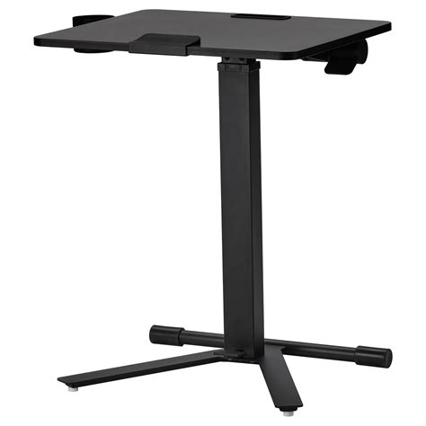 MITTZON laptop table with castors, black, 66x50 cm (26x195/8") - IKEA