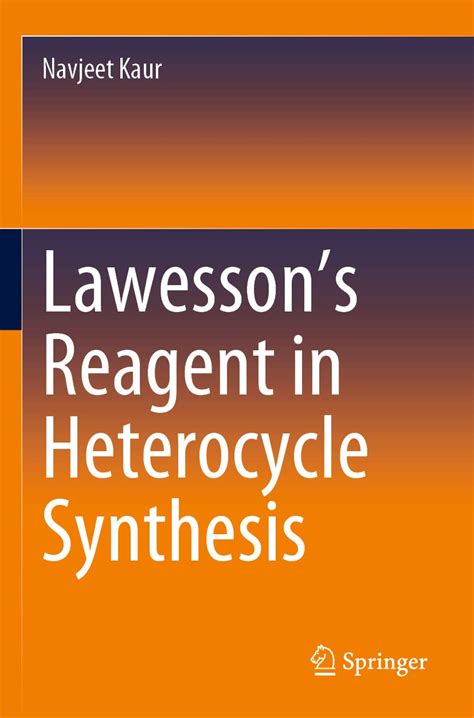 Buy Lawesson’s Reagent in Heterocycle Synthesis Book Online at Low ...