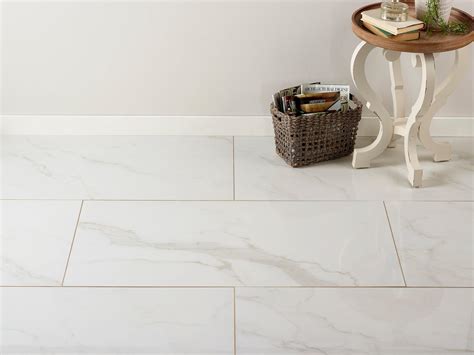 Sienna Bianca Porcelain Tile - White Tile | Floor and Decor