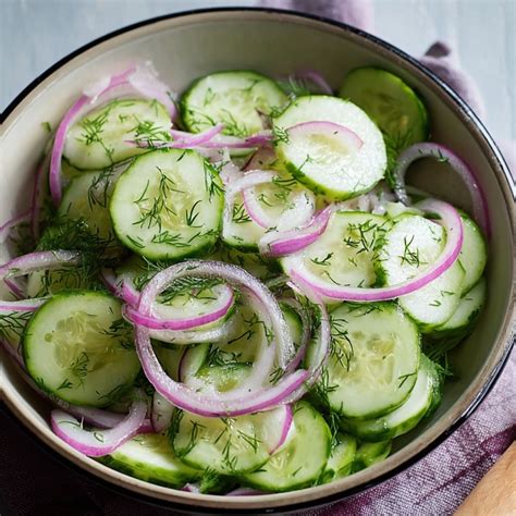 Cucumber Dill Salad Recipe