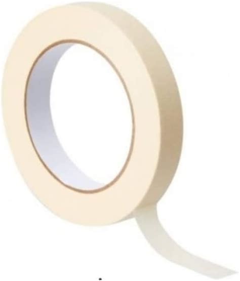 ABRO 6123 Masking Tape Premium Industrial Grade Multipurpose White Self ...