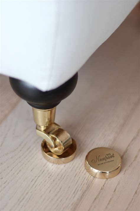 Floor Protector Polish Brass - Newport