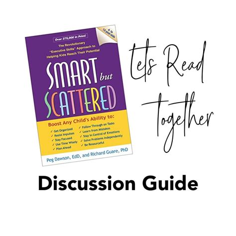 Smart but Scattered Discussion Guide & Journal - HomeschoolOT