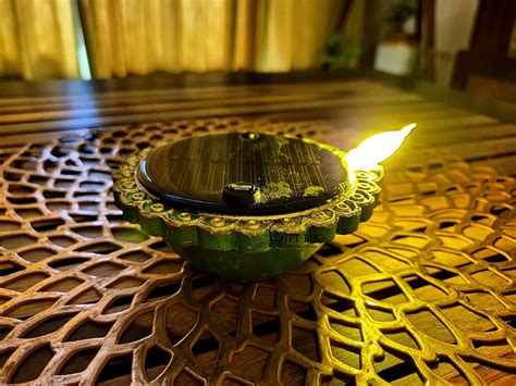 Buy Terracotta Eco Solar Diya (14cmx 6cm) Online at Low Prices in India ...