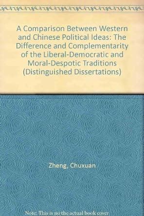 Buy A Comparison Between Western and Chinese Political Ideas: The ...