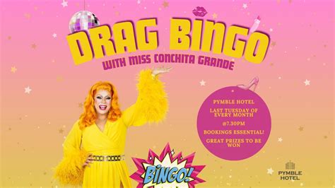Drag Bingo at Pymble Hotel hosted by Conchita Grande , Pymble Hotel ...