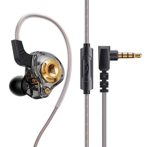Concept Kart QKZ AK6 SRS in-Ear Monitor with HD Mic, 11mm Dynamic ...