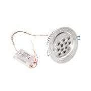 12W 12-LED 1000-Luman Warm White LED Ceiling Lamp/Down Light (100~265V ...