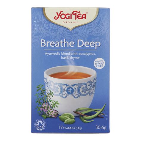 Yogi Organic Breathe Deep Tea - 17 Tea Bag | NTUC FairPrice