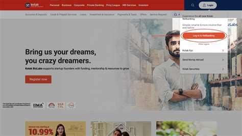 Kotak Mahindra Bank Net Banking - Registration, Login, Features