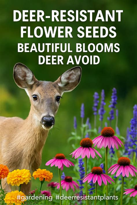 Deer-Resistant Flower Seeds – Beautiful Blooms Deer Won’t Eat ...