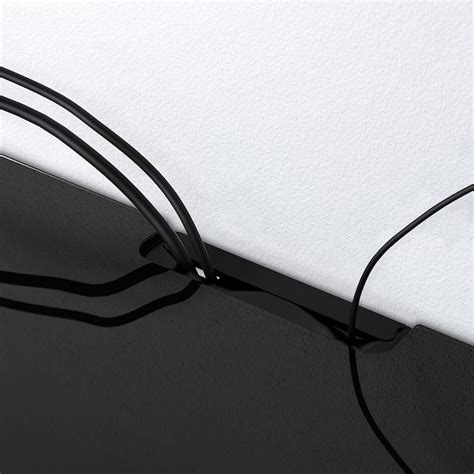 BESTÅ top panel for TV, glass black, 120x40 cm (471/4x153/4") - IKEA