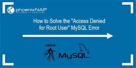 Image result for Access Denied for User Root Localhost MySQL Workbrench