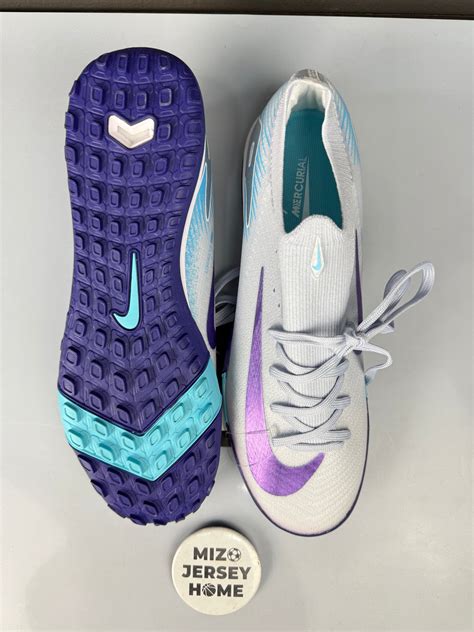 NIKE Mercurial Vapor Light Blue Turf Football Shoes – Mizo Jersey Home