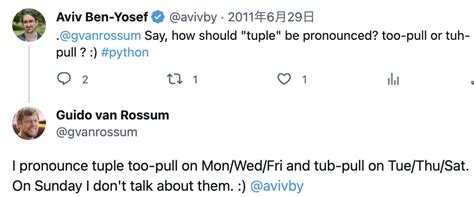 Tuple Pronunciation Python 的图像结果