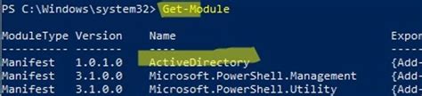 Image result for Active Directory Module