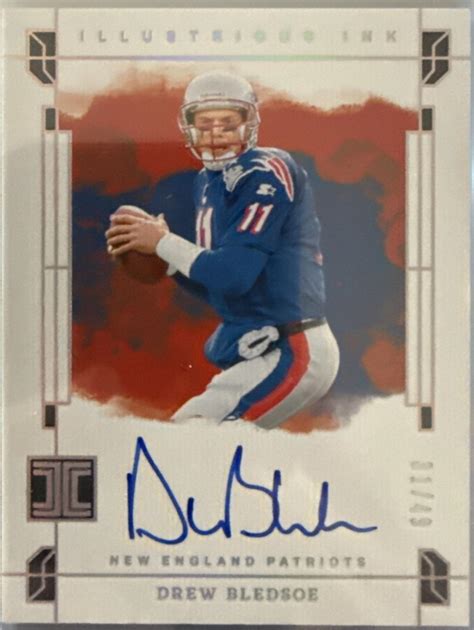 Drew Bledsoe [Silver] #9 Prices | 2024 Panini Impeccable Illustrious ...
