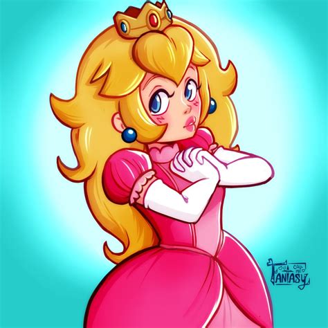 Princess Peach Fan Art