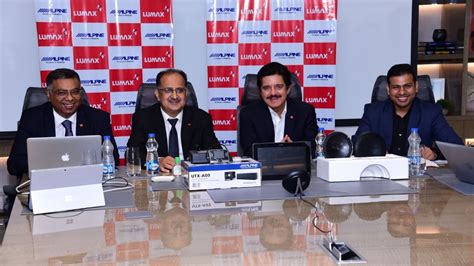 Lumax, Alps Alpine joint venture unveils premium car audio range for India