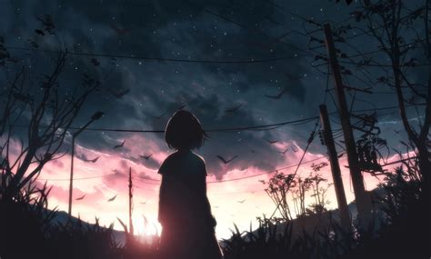 Silhouette Anime Wallpapers - Wallpaper Cave