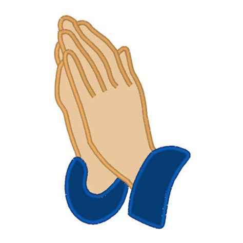 Download High Quality praying hands clipart blue Transparent PNG Images ...