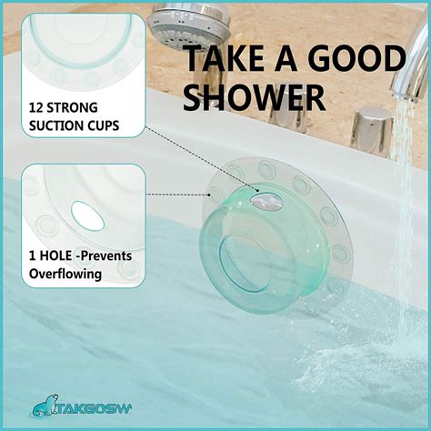 Buy TAKGOSW Bath Overflow Drain Cover Tub Overflow Stopper Bathtub ...
