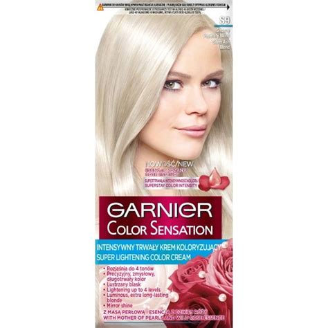 GARNIER COLOR SENSATION Трайна боя за коса S9 Silver Ash Blond | Аптека ...