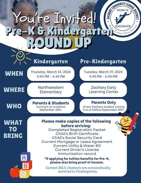 Kindergarten Round Up – Northwestern Elementary School