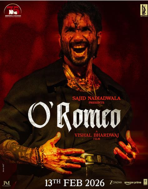 Shahid Kapoor's dangerous look seen in 'O Romeo' teaser