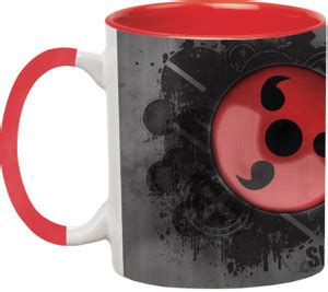 ARTBUG Mangekyou Sharingan -3249-Red Ceramic Coffee Mug Price in India ...