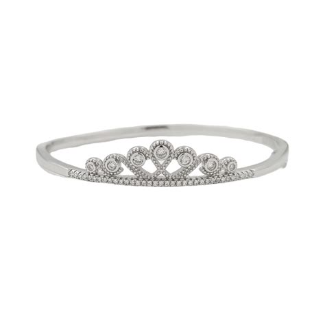 Buy quality Crown Lady 925 Silver Bracelet in Rajkot