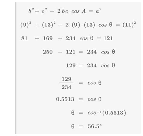 Image result for Solving SSS Triangle