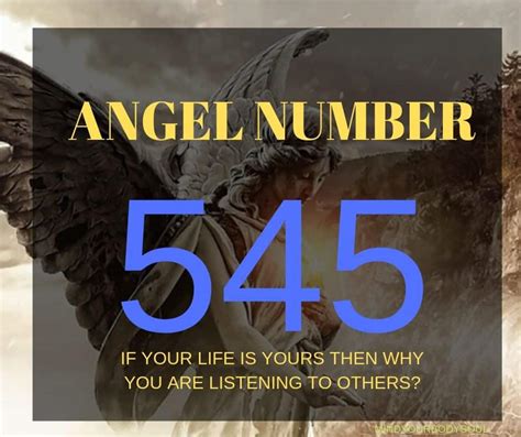 545 Angel Number And It