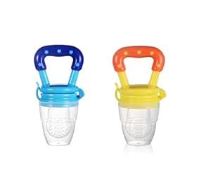 Buy Baby Food Feeder Pacifier | Silicone Fruit Feeder Teethers for ...