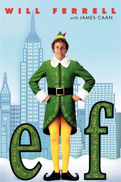 2003 Elf Movie Poster 11X17 Will Ferrell Buddy Santa Papa Elf Christmas ...