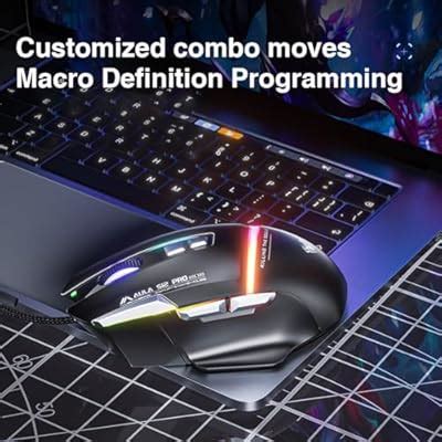 AULA S12Pro White Wired Gaming Mouse,12800 DPI India | Ubuy