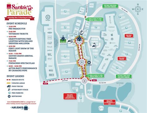 Santa's Grand Arrival Parade Nov. 9, 2024 at UTC Sarasota