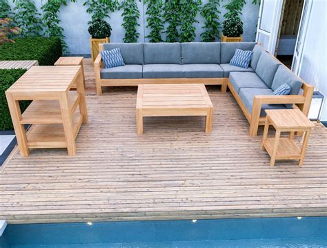 Buy DIY Patio Furniture Sofa Set Plans, Patio Bench Set Plans ...