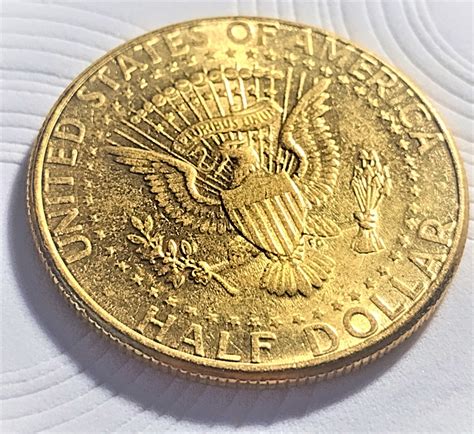 1999 P Kennedy 50 Cent gold plated coin Half Dollar | eBay