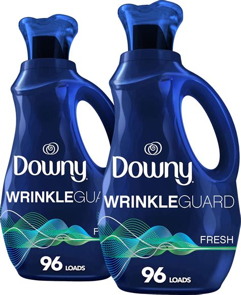 Buy Downy Wrinkleguard Laundry Fabric Softener Liquid, Fresh Scent, 192 ...