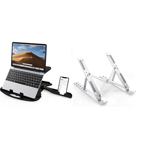 STRIFF Adjustable Laptop Stand Patented Riser Ventilated Portable ...