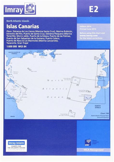 Buy Imray Chart E2: Islas Canarias Book Online at Low Prices in India ...