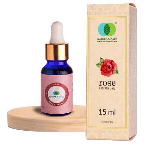 NATURE-O-CARE Essential Oils (Rose Essential Oil) : Amazon.in: Beauty