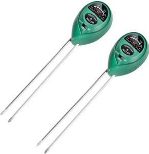 WOLBLIX 2-Pack Soil pH Meter 3-in-1 Tester Kits with Moisture/Light ...