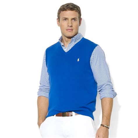Polo Sweater Vest For Men