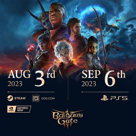 Baldur’s Gate 3 : date de sortie, gameplay, univers, toutes les infos ...
