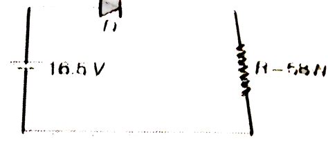 The diode D shown in the circuit is governed by the V-I relation `V=(0. ...
